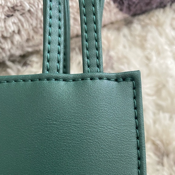 BNWT Telfar Small (mini) Shopping Bag - Dark Olive - Picture 5 of 7